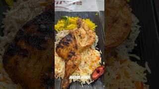 Trying Arabic Cuisine 4 different types of Mandi  #arabiccuisine #mandi