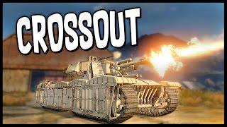 Crossout - M1 Abrams Tank, Race Car & Rocket Build - Let's Play Crossout Gameplay