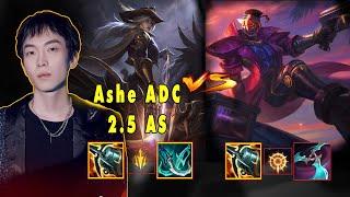 SALLY GO ADC WITH ASHE 2.5 ATTACK SPEED SO STRONG