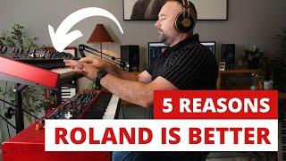 5 ways the Roland V-Stage is BETTER than the Nord Stage 4!
