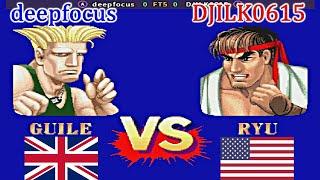 Street Fighter II': Champion Edition - deepfocus vs DJILK0615 FT5