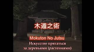 Мокутон-но дзюцу / Mokuton 木遁 Togakure ryu ninpo 戸隠流忍法