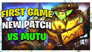 First Game This Patch Vs Mutu(Big Bully/TP Thief/Carrier Of Unbe) - Ruckus Paladins Ranked