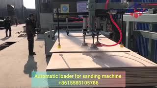 Plywood machines, plywood machinery,  automatic loader for sanding machine,  automatic feeder,