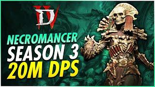 The BEST Diablo 4 Necromancer Build Perfected End Game Guide Season 3