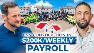 How Chicago Roofing Company Assists with visas, housing managing $200k weekly payroll