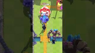 Can Golem + Night Witch 3 crowns?   #clashroyale #youtubeshorts #shortvideos