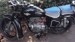 Simson AWO 425 Sport - first start