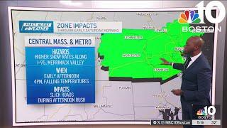 Forecast: Rain, snow Friday afternoon could impact holiday travel