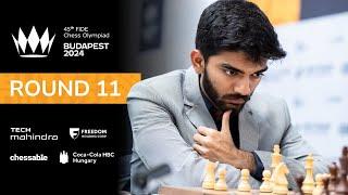 Round 11 | 45th FIDE CHESS OLYMPIAD