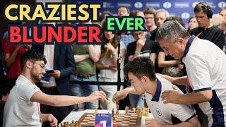 Oh My God! The craziest blunder you will ever see | Firouzja vs Abdusattorov