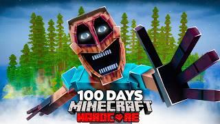 I Survived 100 Days in the MIMICER ISLAND Minecraft Horror Mod