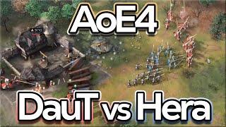 AoE4 Commentary | DauT (Franks) vs Hera (English)