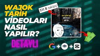 WOJAK TARİH VİDEOLARI NASIL YAPILIR (İnstagram ve Tiktok için)