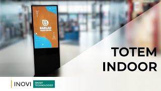 Totem indoor double faced- Proiect Barlad Value Center  INOVI Smart Technologies