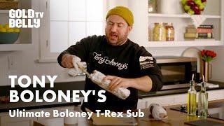 Tony Boloney's Ultimate Boloney T-Rex Sub Sandwich