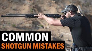 Common Shotgun Shooting Mistakes with 3-Gun National Champion Joe Farewell