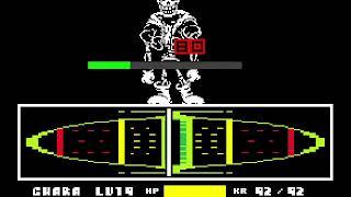 Undertale Genocide Papyrus fight 2 | Undertale Fangame |