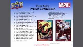 Marvel Fleer Retro Trading Cards by Upper Deck 2015