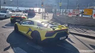 SUPERCARS BRUTAL EXHAUST/REVVING SOUND, ACCELERATION AND SQUEALING TIRES