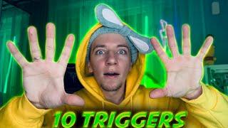 ASMR TOP 10 TRIGGERS  ASMR TOP 10 TRIGGERS 