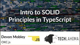 Intro to Design Patterns in TypeScript - Devon Mobley: OKC.js