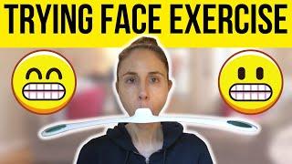 TRYING PAO FACIAL FITNESS DEVICE FOR THE FIRST TIME