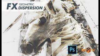 How to Use Geometric Dispersion FX Adobe Photoshop ActionScript Tutorial