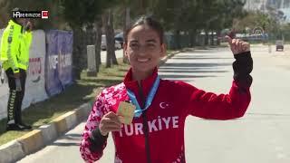 Balkan şampiyonluğuyla Türk atletizm tarihine geçen Ayşe Tekdal, başarısının sırrını AA'ya anlattı