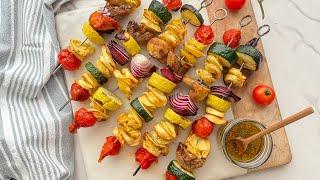 Grilled Tortellini Skewers Recipe