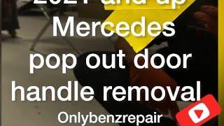 Mercedes pop out door Handle removal