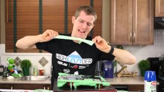 Painting A Motherboard DIY Mod - ASUS Rampage 5 Extreme - Part 1
