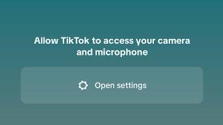 How To Fix Allow TikTok to access your camera and microphone Problem