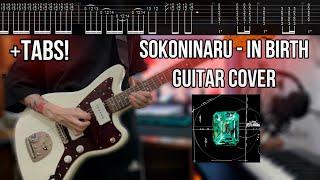 Sokoninaru - In Birth GUITAR COVER + TABs! | How to get a sound | そこに鳴る