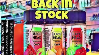 JUICE HEAD back in stock at SCS Vape in Port Lavaca!