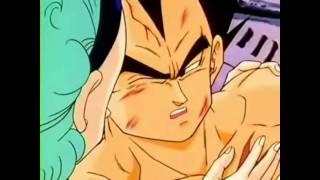 Vegeta and Bulma fall in love.