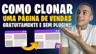 APRENDA A CLONAR PÁGINA DE VENDAS GRATUITAMENTE EM SEGUNDOS! (HTML E JSON)