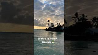 Sunrise in Nungwi Zanzibar #travel #viral #zanzibarisland #automobile #zanzibar #tanzania #shorts