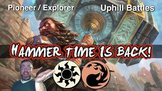 I am SHOCKED that this works!!! ️ Explorer / Pioneer HAMMER TIME on MTG Arena