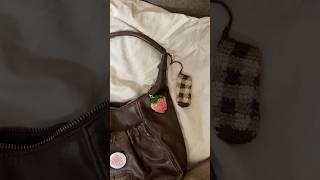 DIY strawberry keychain