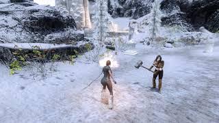 Skyrim SE - Just New Female Animation : Magic