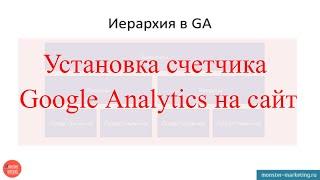 Уроки Landing Page: Установка счетчика Google Analytics (universal analytics) на сайт