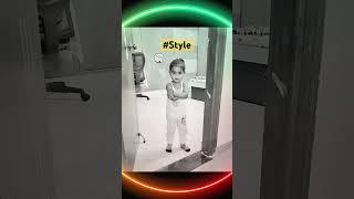 walking style #style #babyzone #ytshorts #shorts #kidszone #baby #babyfun #short #ytshort