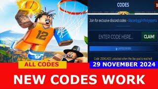 *NEW CODES* [THANKSGIVING] Basketball Legends ROBLOX | NOVEMBER 29, 2024