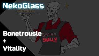 NekoGlass - Bonetrousle + Helltaker(Vitality)