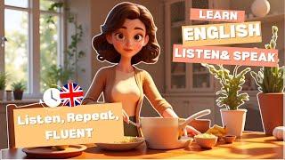 Learn English Fast With Emma's Daily Routine! (Callan Method - Shadowing English Speaking Practice)