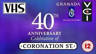 Opening to 40th Anniversary Celebration of Coronation Street UK VHS (2000)