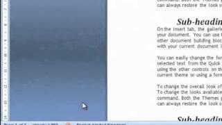 How to do a word count in Word 2007