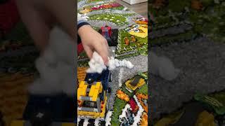 Artem plays with the new generation of Lego  TECHNIC  2023  42147 42148