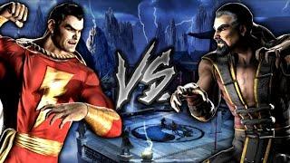 Mortal Kombat Vs. DC Universe - Captain Marvel Vs. Shang Tsung